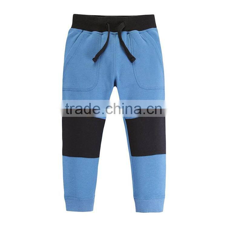 100% Cotton Knitted New Model Wholesale Fashion Design Pocket Cargo Kids Pants