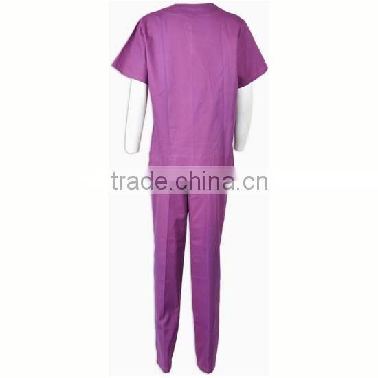 Popular Purple Medical Nurse Uniform Hosptial Uniform
