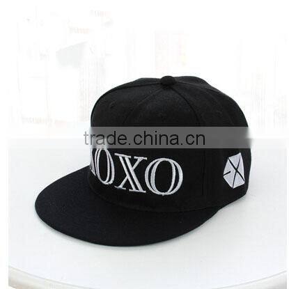 Custom wholesale baseball cap flat top fancy stylish baseball caps
