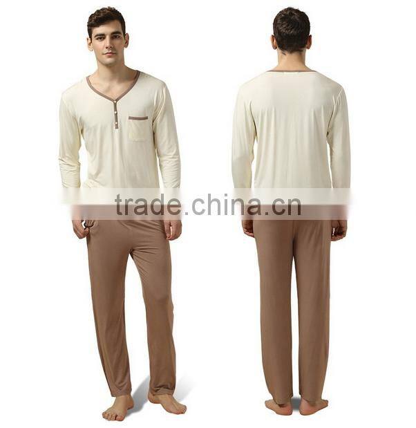 high quality men's plain Pajamas