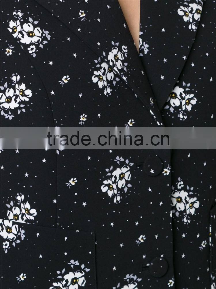 High Quality OEM Service Cheap Price Digital Printing 100% Polyester Women Dust Coat