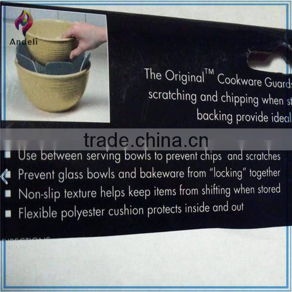 Felt Fabrics Kitchen Pot Holder for Cookware Pans Protectors