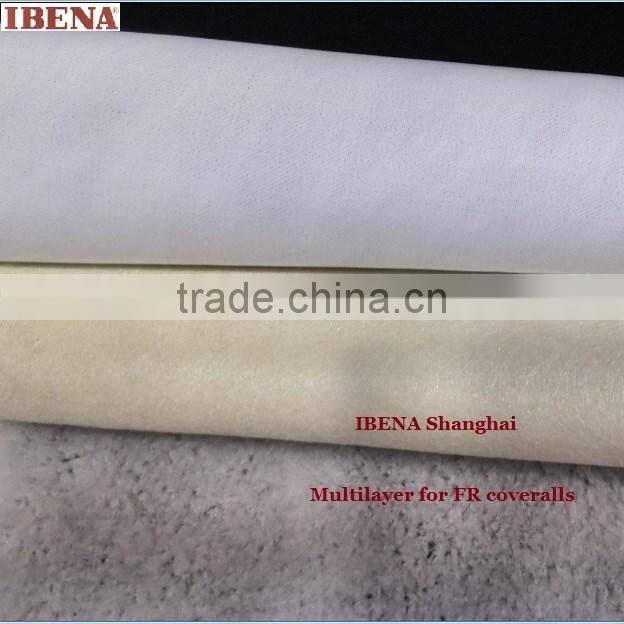 3 layers of Nomex fabrics for winter fire fighter jacket