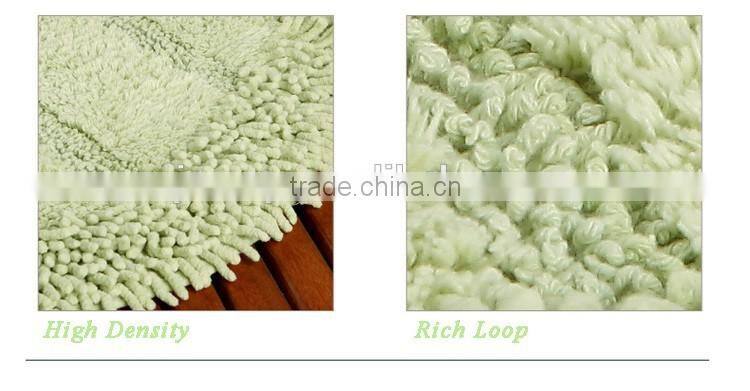 Microfiber floor mat washable lint free bath rug sets soft