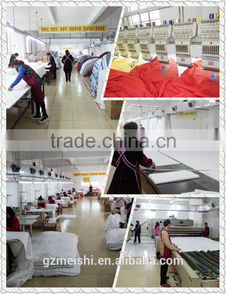 100% cotton fabric 100% polyurethane Laminate lining mattress protector