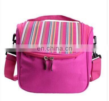 Snack Cooler Bag Baby Food Bag Hot Pink Insulated Bag