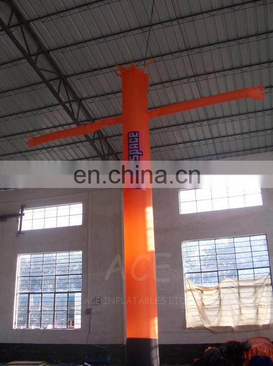 Wholesale orange usb inflatable desktop sky mini small air dance