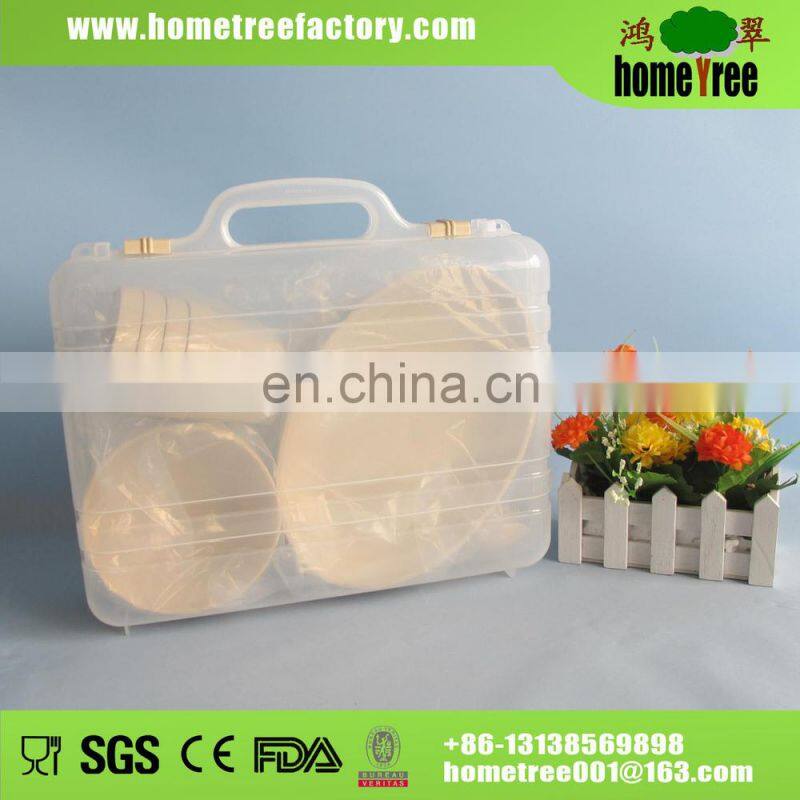 2015 good quality modern plastic dinner set