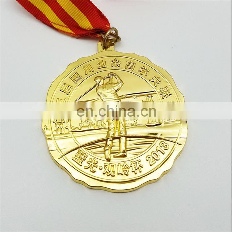 rose gold painted pink color women marathon medal