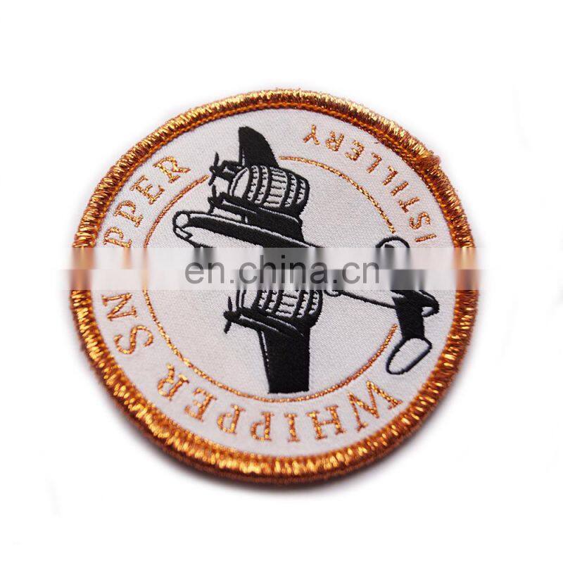 Good quality eco-friendly 3D custom embroidery patch for wholesale