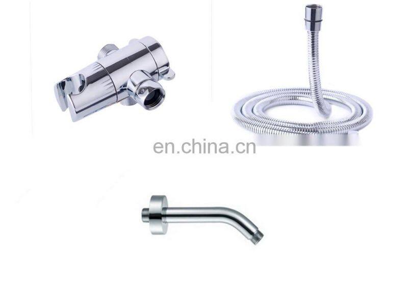 Bathroom High Pressure Rainfall 3-way 2 in 1 Shower Head and Handheld Shower Combo with water filter