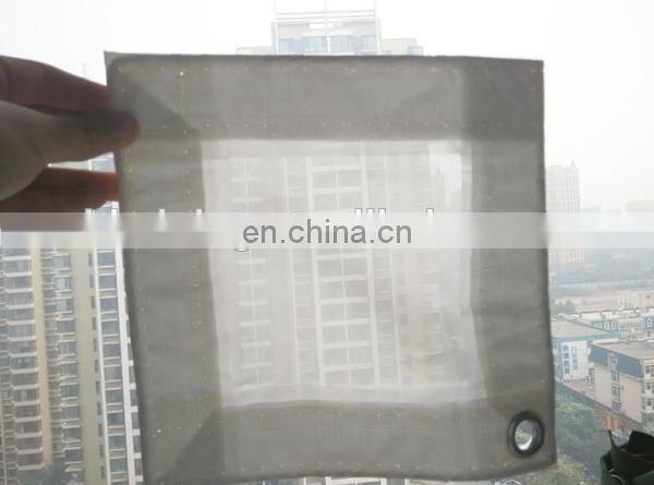 Truck tarp, pvc coated construction safety mesh sheet
