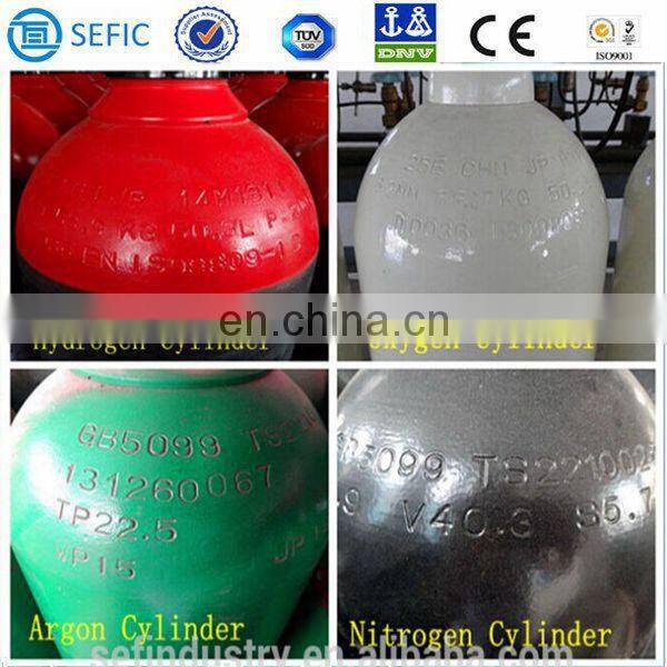 DOT-3AA Certificate 40L 150Bar Oxygen Gas Acetylene Gas Cylinder Price