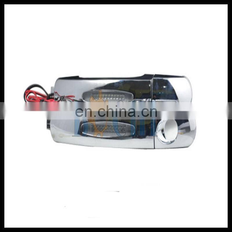 For safety LED light car door handle