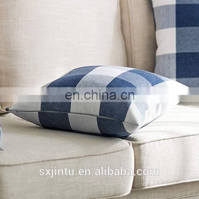 wholesale buffalo plaid throw pillow cover for Sofa