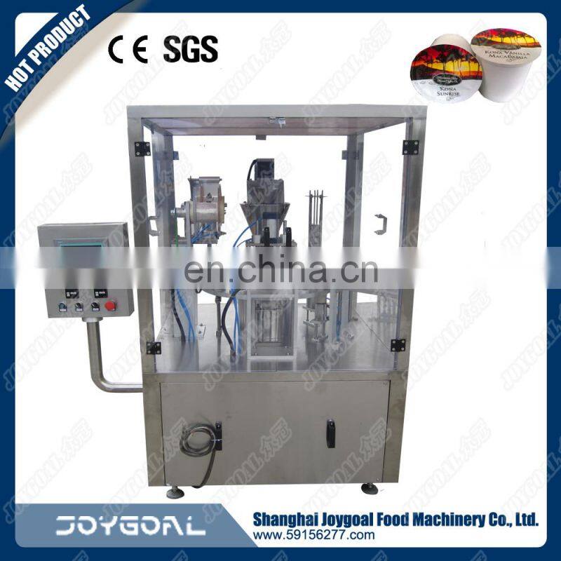 High speed automatic nespresso coffee capsule rotary filling machine