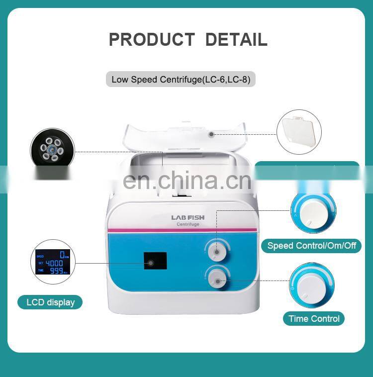 LABfish Laboratory Low Speed Blood Centrifuge Machine