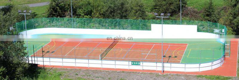 Seasonal park and holiday ice rinks/UHMWPE skating surface/artificial hot Ice boards