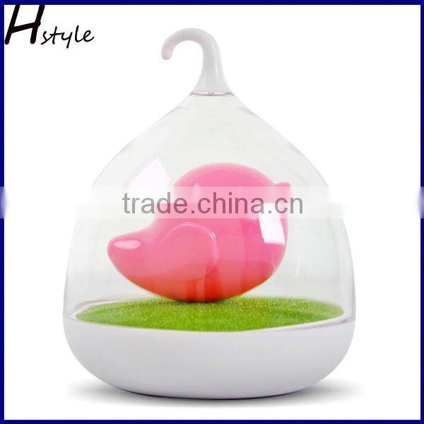 Rechargable USB Bird Cage LED Night Lamp With Touch Dimmer SNL087