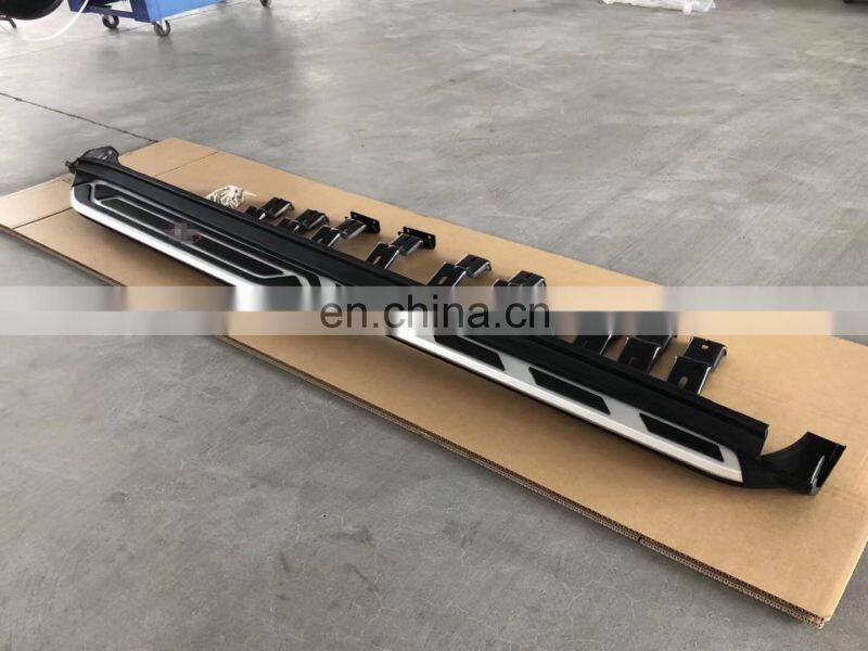 car side bar foot board pedal plate Side Step for car Bar aluminium  Running Board fit for Geely New Vision X6 2018