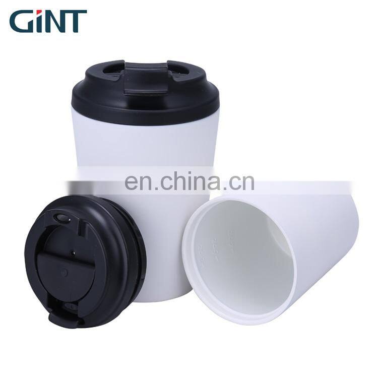 coffee mug double wall stainless steel coffee tumbler Portable Insulated coffee beer mug with lid