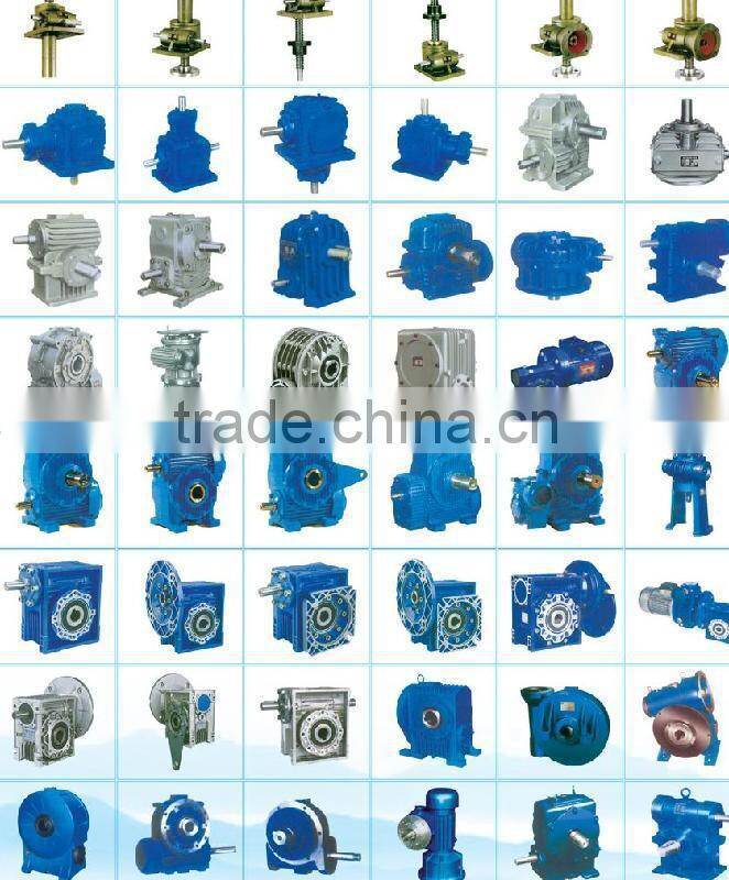 Durable and low-noice long life worm reducer / smaller design