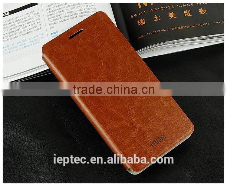 MOFi RUI Series PU Leather Flip Cover Case for ZTE nubia Z7 Mini, NX507J, NX507H, Soft TPU Back