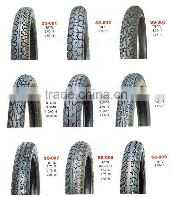 China brand motorcycle tyre /tire 3.50-10