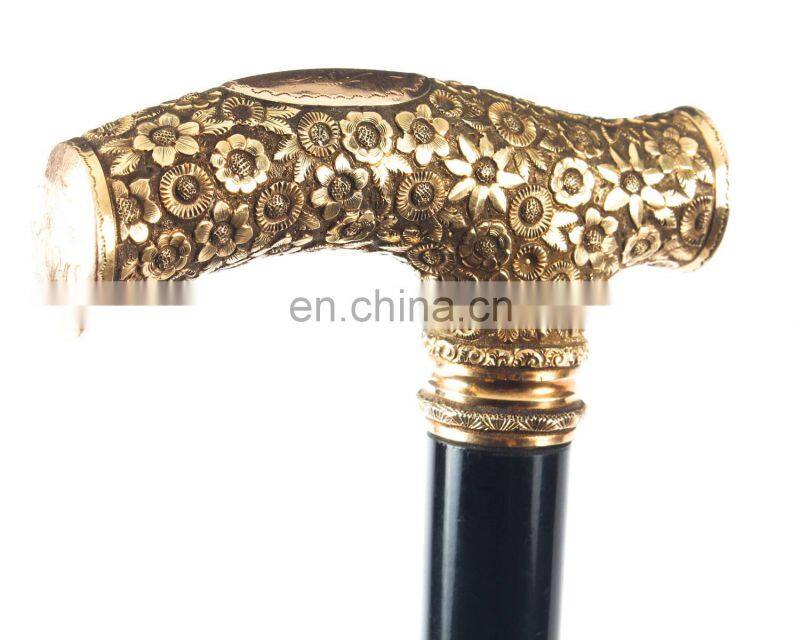 metal designer head cane