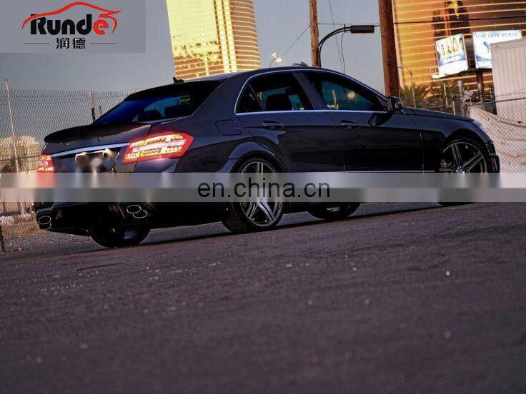 RUNDE W212 Good Quality FRP material WD Style Auto Car Full Body Kits For mercedes benz w212