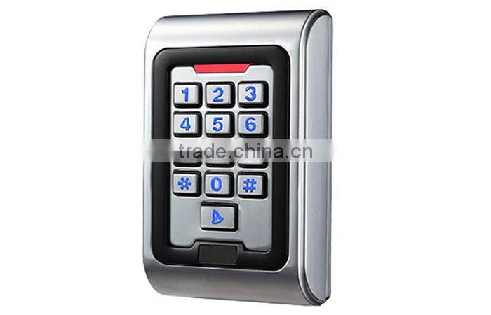 Standalone RFID Relay Control One Door 2000 Card Users Digit Access Control Keypad