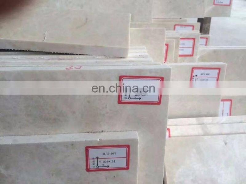 Mirror degree polished Beige marble tiles