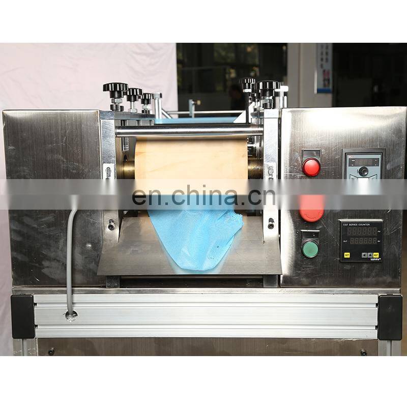 SC400 ultrasonic protective Disposable non-woven Fabric Shoes Cover making Machine