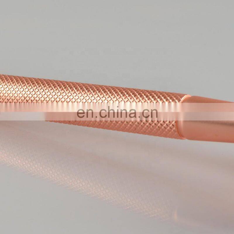 women men no plastic metal matte rose gold safety razor