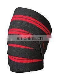 Elastic Breathable Knee Pain Relief Straps Support Wraps Gym Squat Lifting Knee Brace Compression Bandage Sleeve