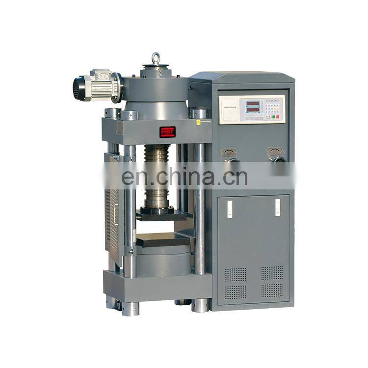 YAW-300B/300C 30Ton 300kN computer controlled automatic concrete compression and flexural  testing machine