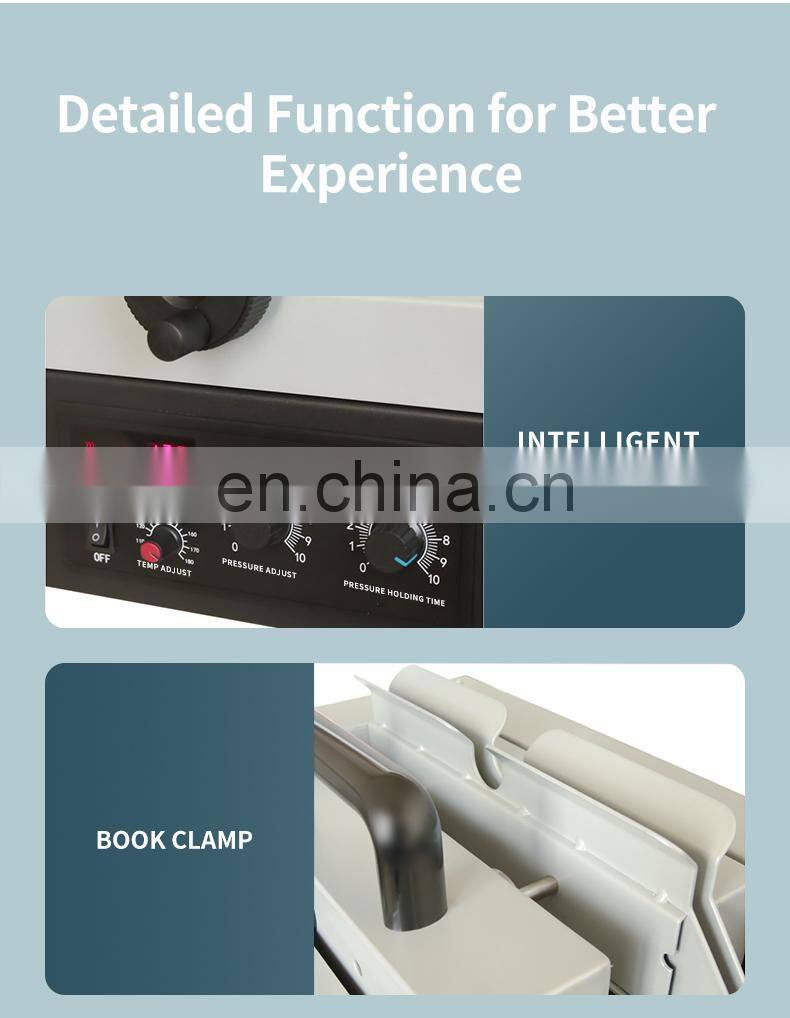 a4 high speed good quality book binding machine