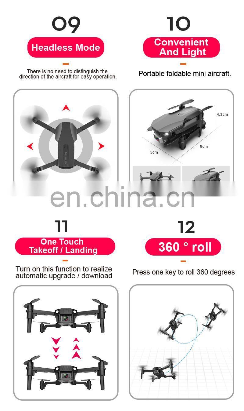 New Arrivals Toy Drone R16 Photography Quadcopter Mini Drone With 4k Dual Camera UAV