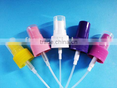 plastic UV silvery color lotion pump 28/410,24/410