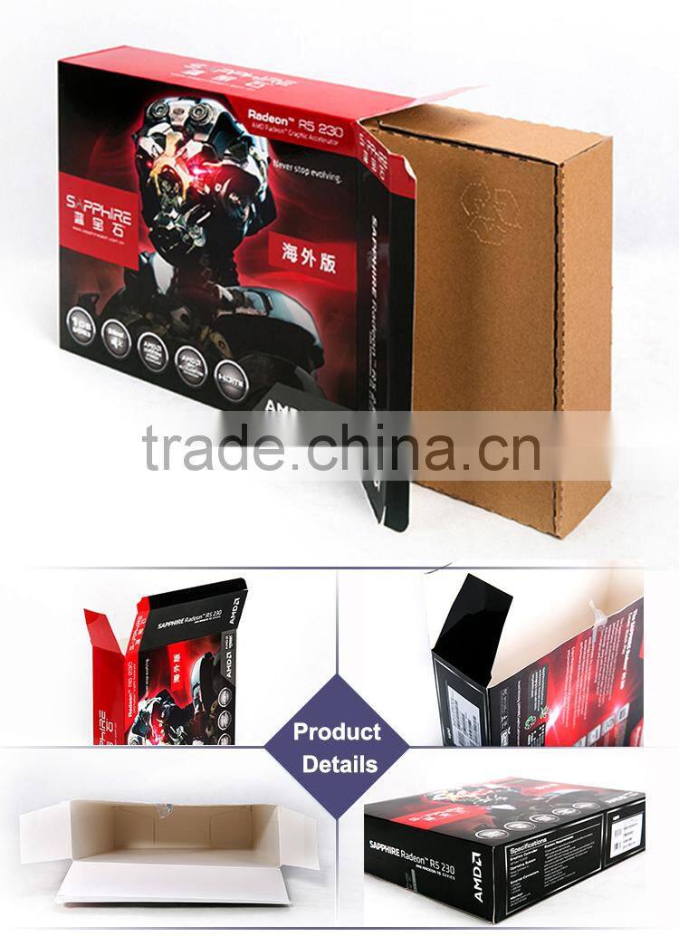 Full Color Printed Rectangle Folding Paper cosmetic box package