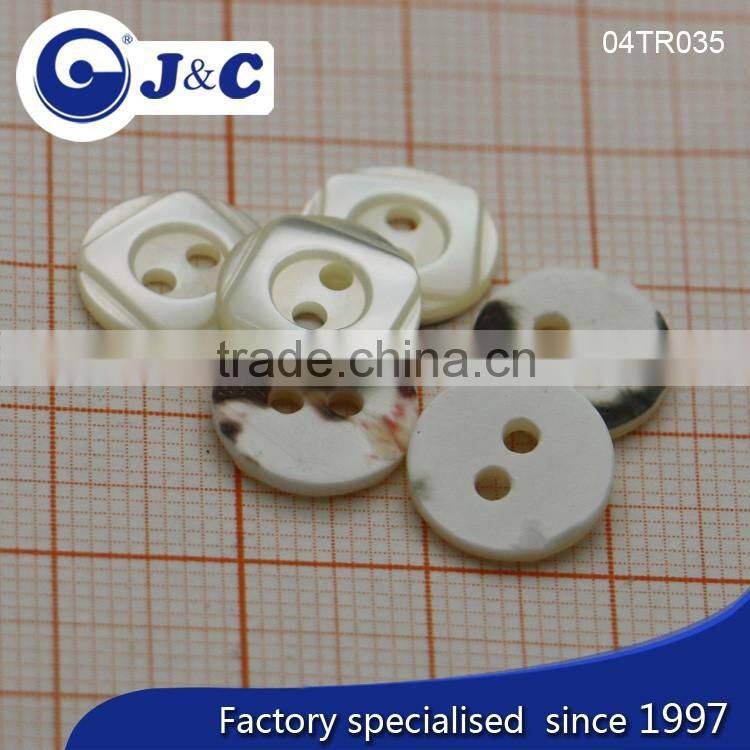 J&C Trocas shell buttons for fashion shirt.TR035,036