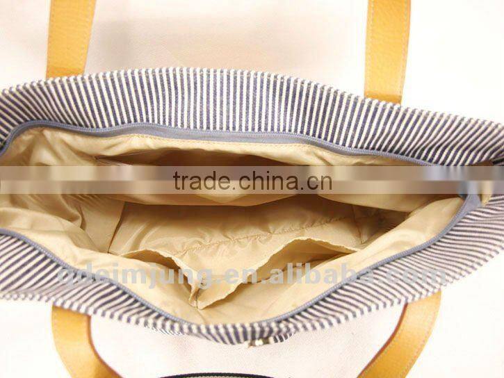 newest style canvas handbags professional women