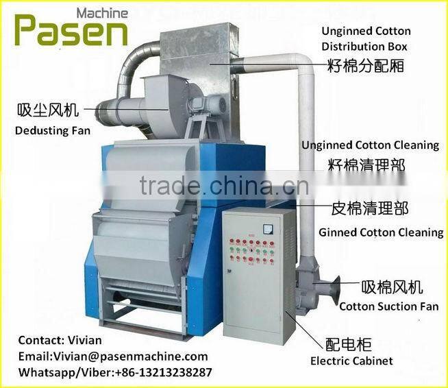 Cotton Ginning Machine| Ginned Cotton Making Machine| Cotton Process Machine