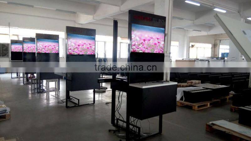 Custom Design And Produce Shop Racks Screen And Shelves Retail Store Display Shopping Mall Smart Store Shelf