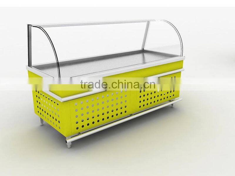 Supermarket deli showcase/deli cases for sale/deli refrigerator/deli counter