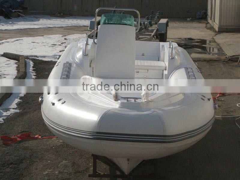 RIB580 Hypalon/PVC Boat inflatable Boat rescue boat