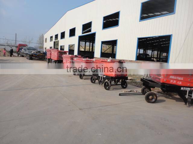 1.35~8m, 0.5 ton battery powered scissor lift platform /portable lift platform /mobile lift platform