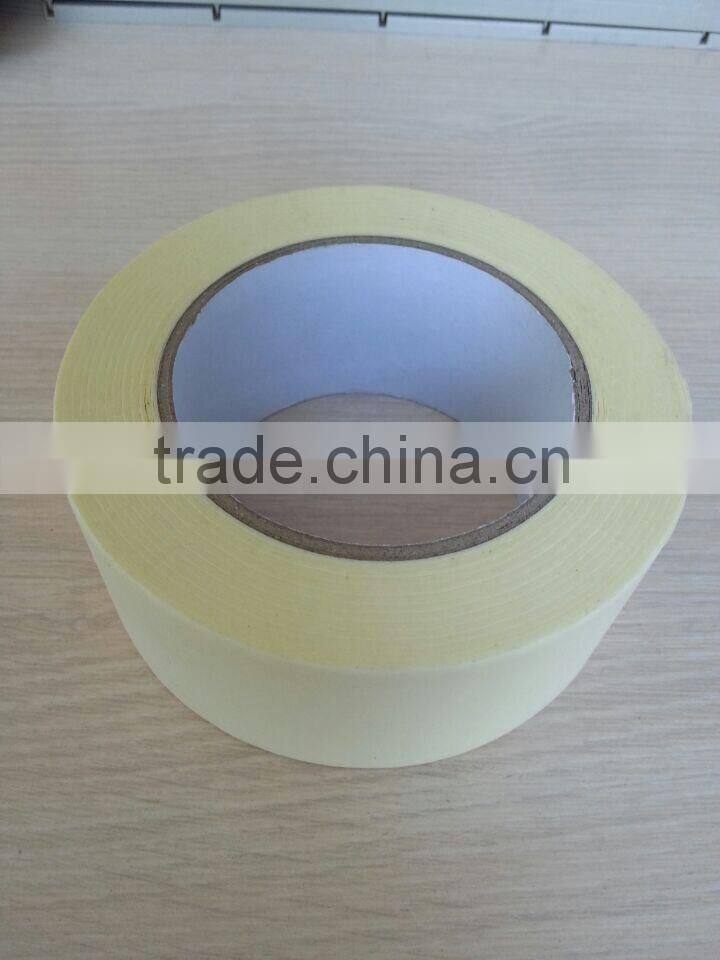 single sided cloth masking tape , heat resistant crepe paper MASKING TAPE