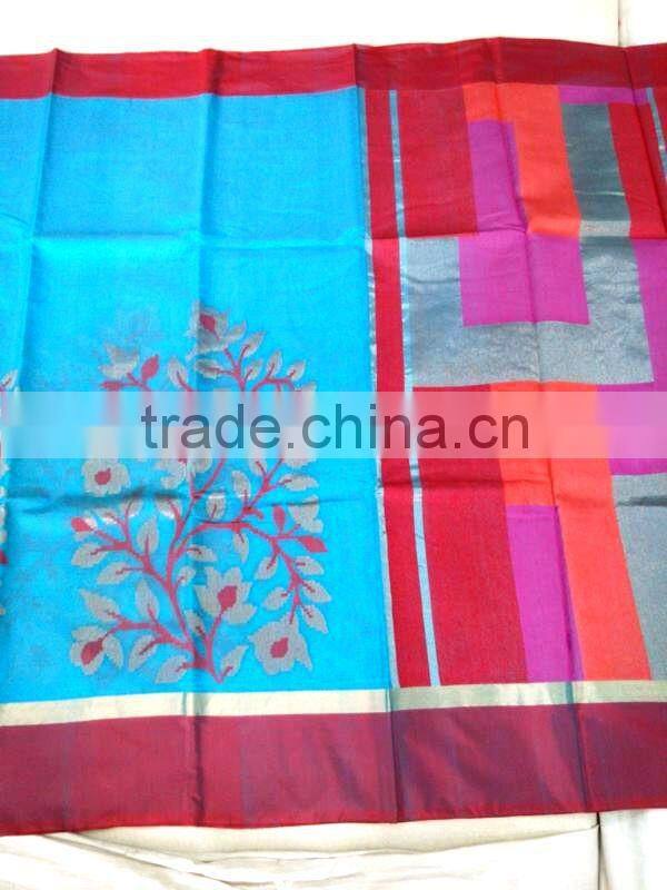 Banarasi handloom cotton silk saree