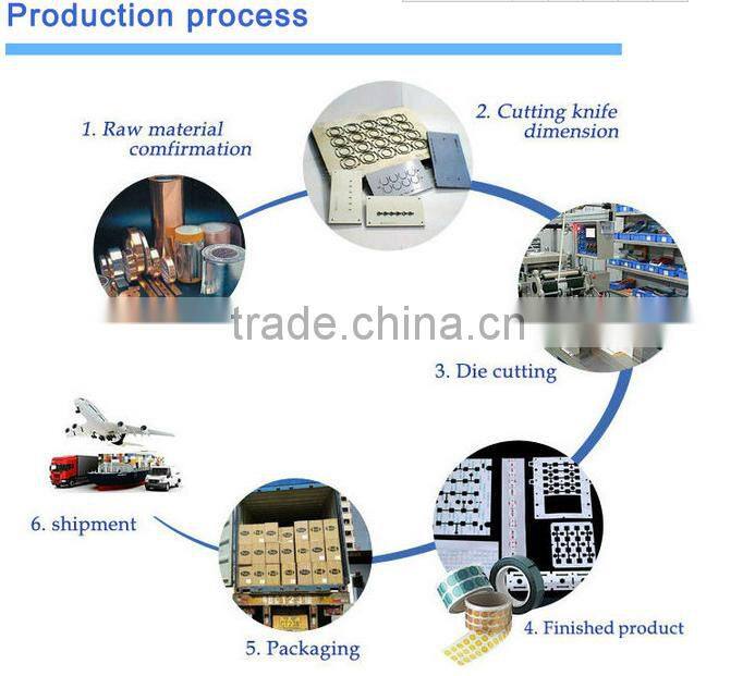 Sealing and packing wide application die cutting transfer adhesive tape